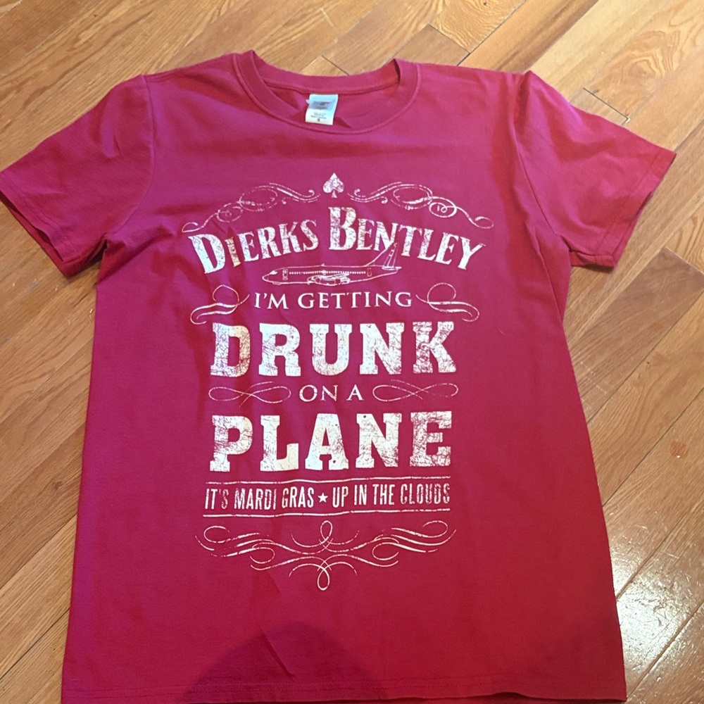 Dierks Bentley Red Graphic T-Shirt